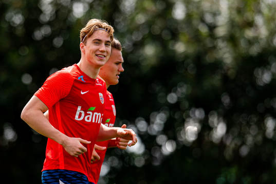 Kristian Thorstvedt of the Norwegian national football team