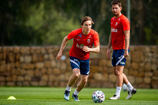 Jonas Svensson of the Norwegian national football team
