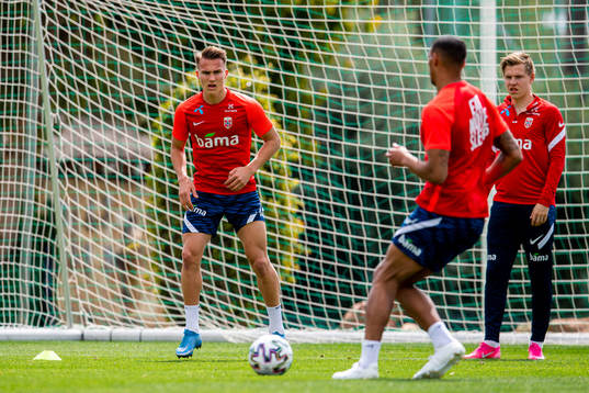 Leo Østigård of the Norwegian national football team