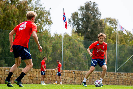 Jonas Svensson of the Norwegian national football team