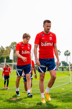 Martin Linnes of the Norwegian national football team