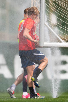 Morten Thorsby of the Norwegian national football team