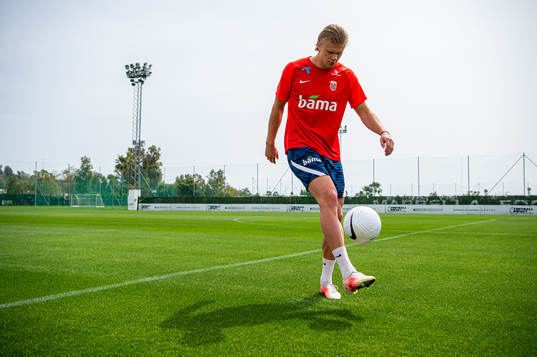 Erling Braut Haaland of the Norwegian national football team