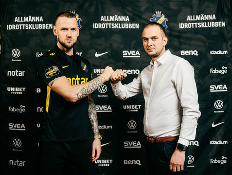 s sportchef Henrik Jurelius och Alexander Milosevic