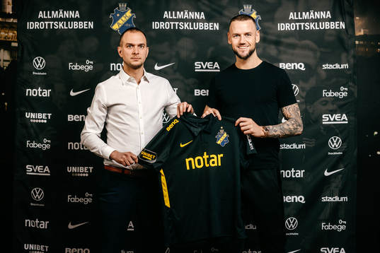 s sportchef Henrik Jurelius och Alexander Milosevic