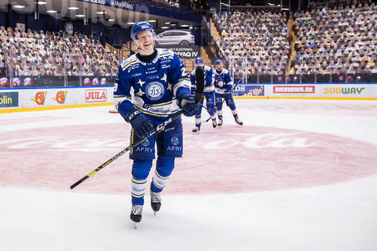 Leksands Emil Heineman jubel