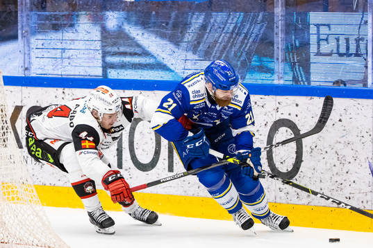 Malmö Redhawks Jesper Jensen Aabo och Leksands Mattias