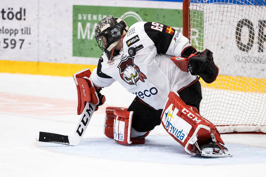 Malmö Redhawks målvakt Oscar Alsenfelt