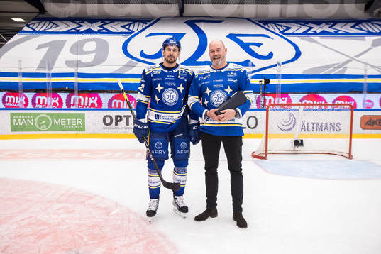 Leksands Marek Hrivik utsedd till matchens lirare