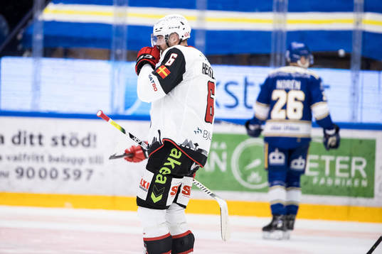 Malmö Redhawks Patrik Hersley deppar