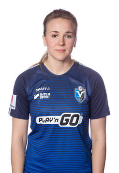 Växjös målvakt Lisa van der Hoek Karlsson