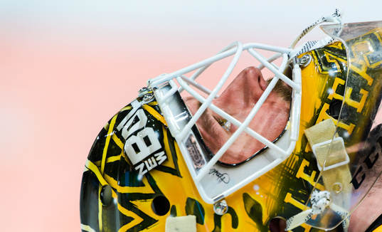 Skellefteås målvakt Gustaf Lindvall