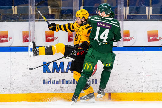 Skellefteås Arvid Lundberg och Färjestads Victor Ejdsell
