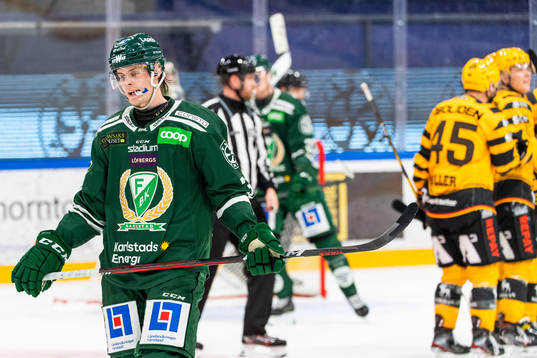 Färjestads Carl Jakobsson deppar