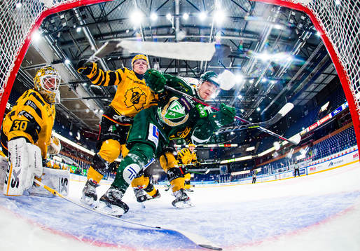 Skellefteås Jonatan Berggren och Roland McKeown