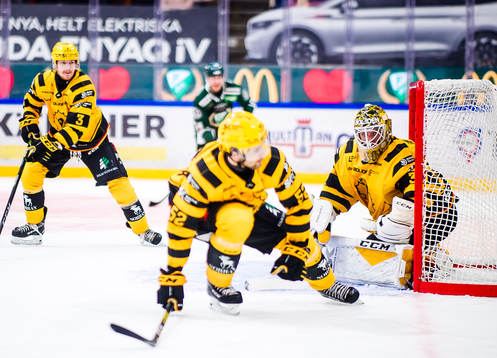 Skellefteås målvakt Gustaf Lindvall