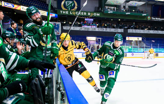 Skellefteås Jonatan Berggren och Färjestads Victor Ejdsell