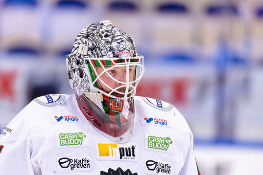Frölundas målvakt Niklas Rubin