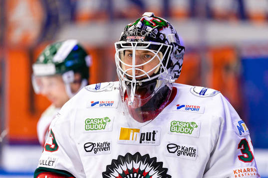 Frölundas målvakt Johan Mattsson