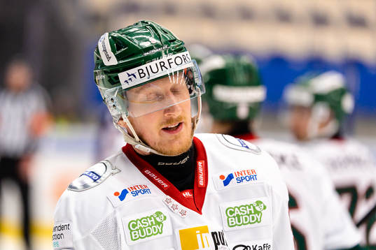 Frölundas Simon Hjalmarsson deppar