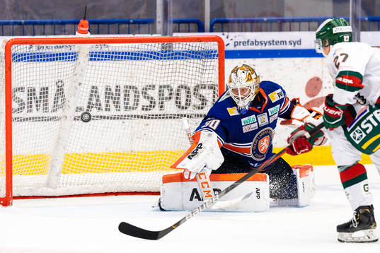 Växjös målvakt Viktor Fasth
