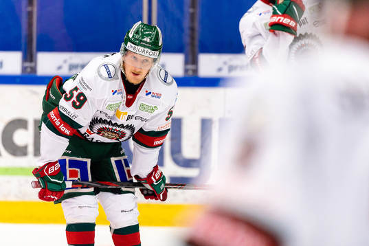 Frölundas Simon Hjalmarsson deppar