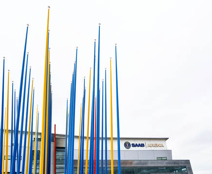 SAAB Arena före ishockeymatchen i SHL mellan Linköping