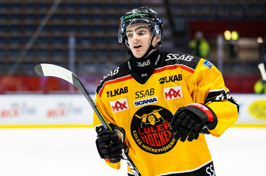 Luleås Isac Brännström jublar