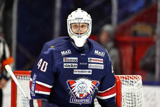 Linköpings målvakt Hugo Ollas