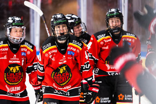 Luleås Noora Tulus jublar