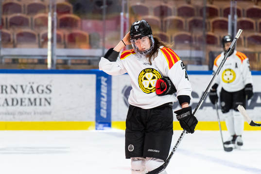 Brynäs Rosa Lindstedt deppar