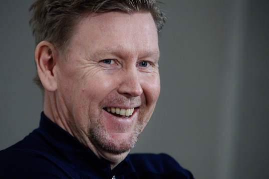 Assistant coach Peter Wettergren of the Swedish national