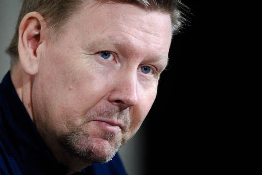 Assistant coach Peter Wettergren of the Swedish national