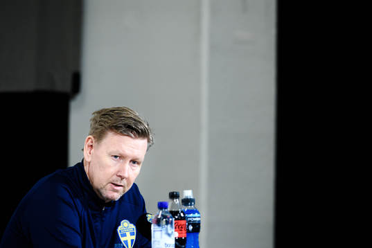 Assistant coach Peter Wettergren of the Swedish national