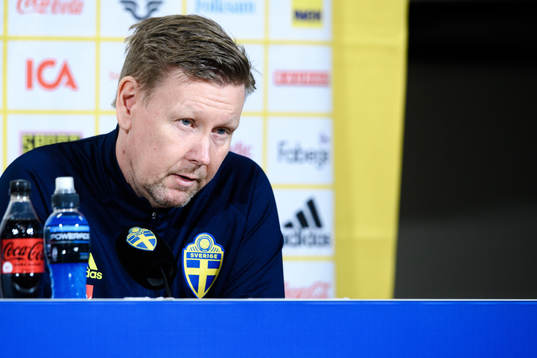 Assistant coach Peter Wettergren of the Swedish national