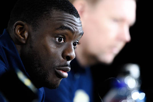 Ken Sema of the Swedish national football team