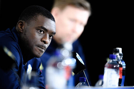 Ken Sema of the Swedish national football team