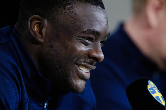 Ken Sema of the Swedish national football team