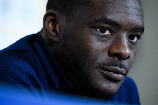Ken Sema of the Swedish national football team