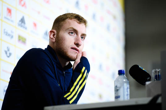 Dejan Kulusevski of the Swedish national football team