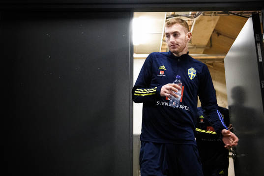Dejan Kulusevski of the Swedish national football team