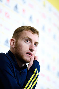 Dejan Kulusevski of the Swedish national football team