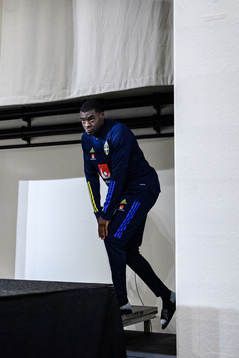 Ken Sema of the Swedish national football team