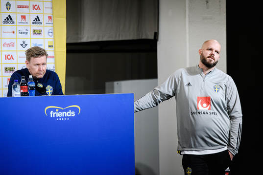 Anders Wettergren, assistant coach and Jakob Kakembo