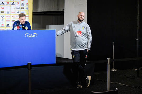 Anders Wettergren, assistant coach and Jakob Kakembo