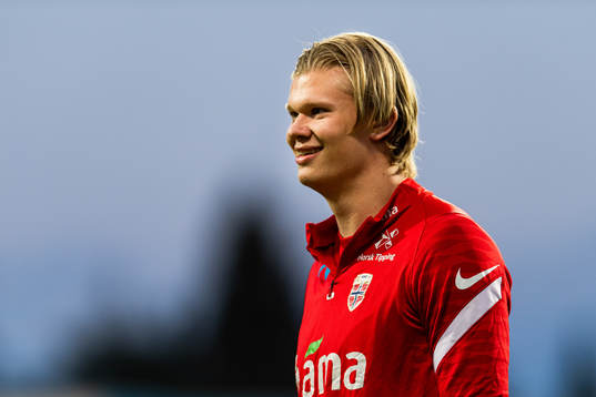 Erling Braut Haaland of the Norwegian national football team