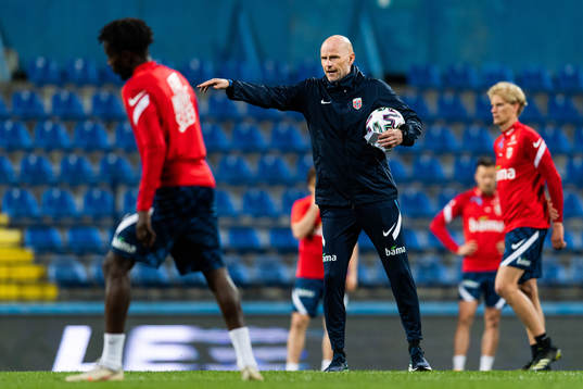 Ståle Solbakken, head coach of the Norwegian national