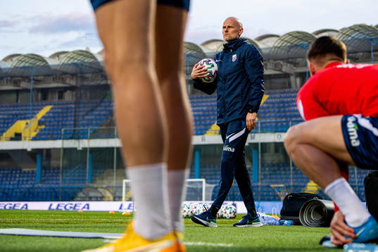 Ståle Solbakken, head coach of the Norwegian national