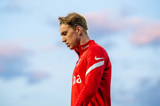 Kristian Thorstvedt of the Norwegian national football team