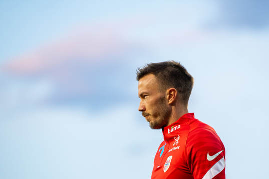 Martin Linnes of the Norwegian national football team